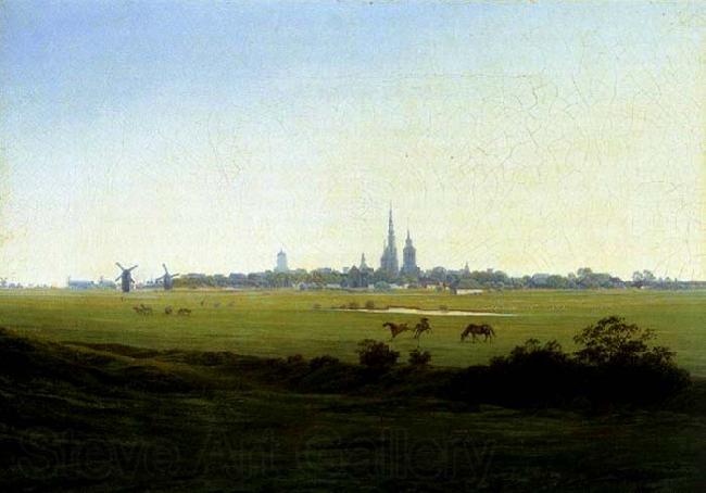 Caspar David Friedrich Meadows near Greifswald